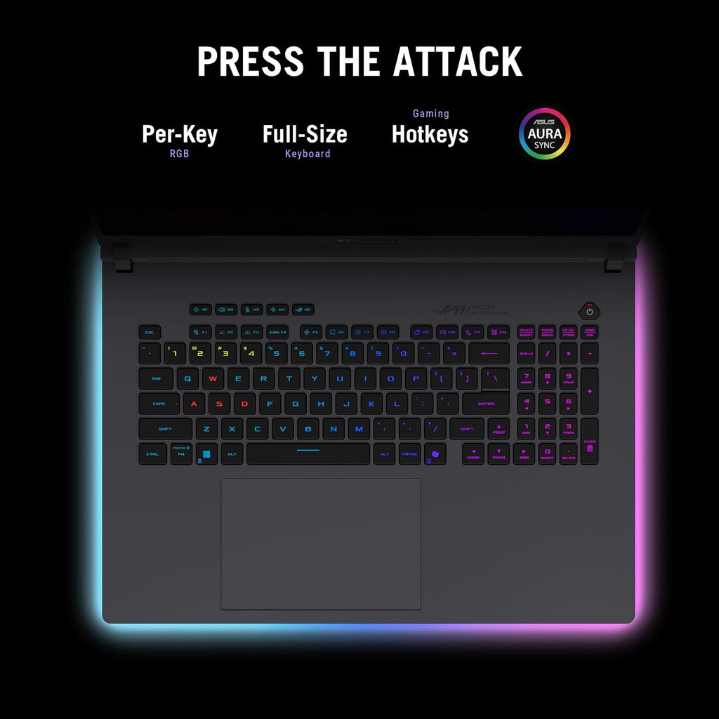 ASUS ROG Strix ROG Strix/GRAY/18.0 WQXGA Non-Touch/CORE Ultra 9 275HX/32GB/NV RTX5070/2TB/WIN11 PRO