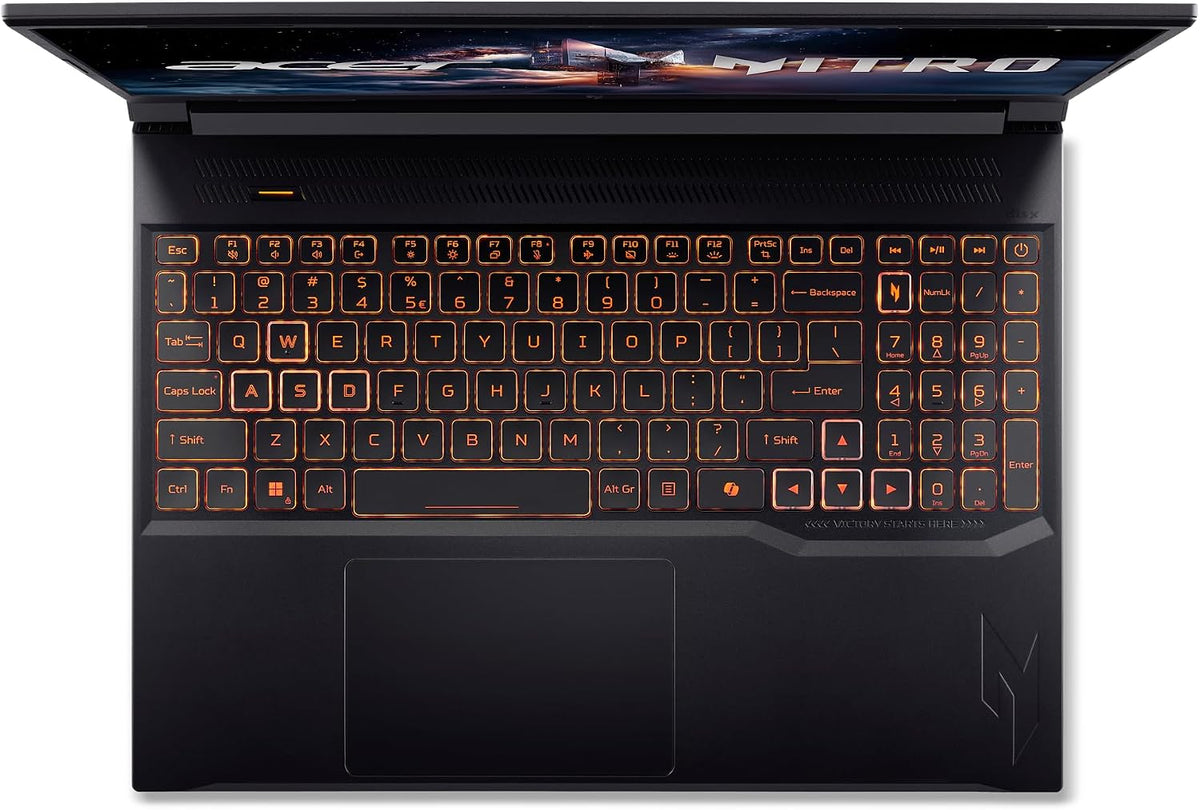 Acer Nitro V Gaming Laptop | Intel Core 9 Processor 270H | NVIDIA GeForce RTX 5070 Laptop GPU | 16' WUXGA IPS 180Hz Display | 32GB DDR5 | 1TB Gen 4 SSD | Wi-Fi 6 | Backlit KB | ANV16-72-933F