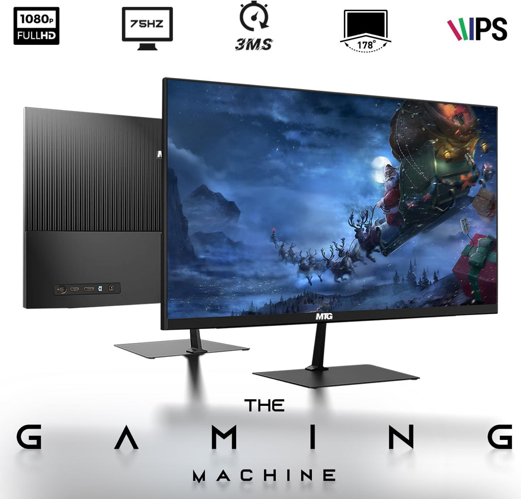 Dell Desktop PC Gaming Bundle - Intel Core i7,16GB RAM,512GB SSD,24-inch Monitor,AMD RX 550,RGB Keyboard with AI-Enabled Copilot Key,Mouse,RGB Headphone,Webcam,Wi-Fi,Windows 11 Pro (Renewed)