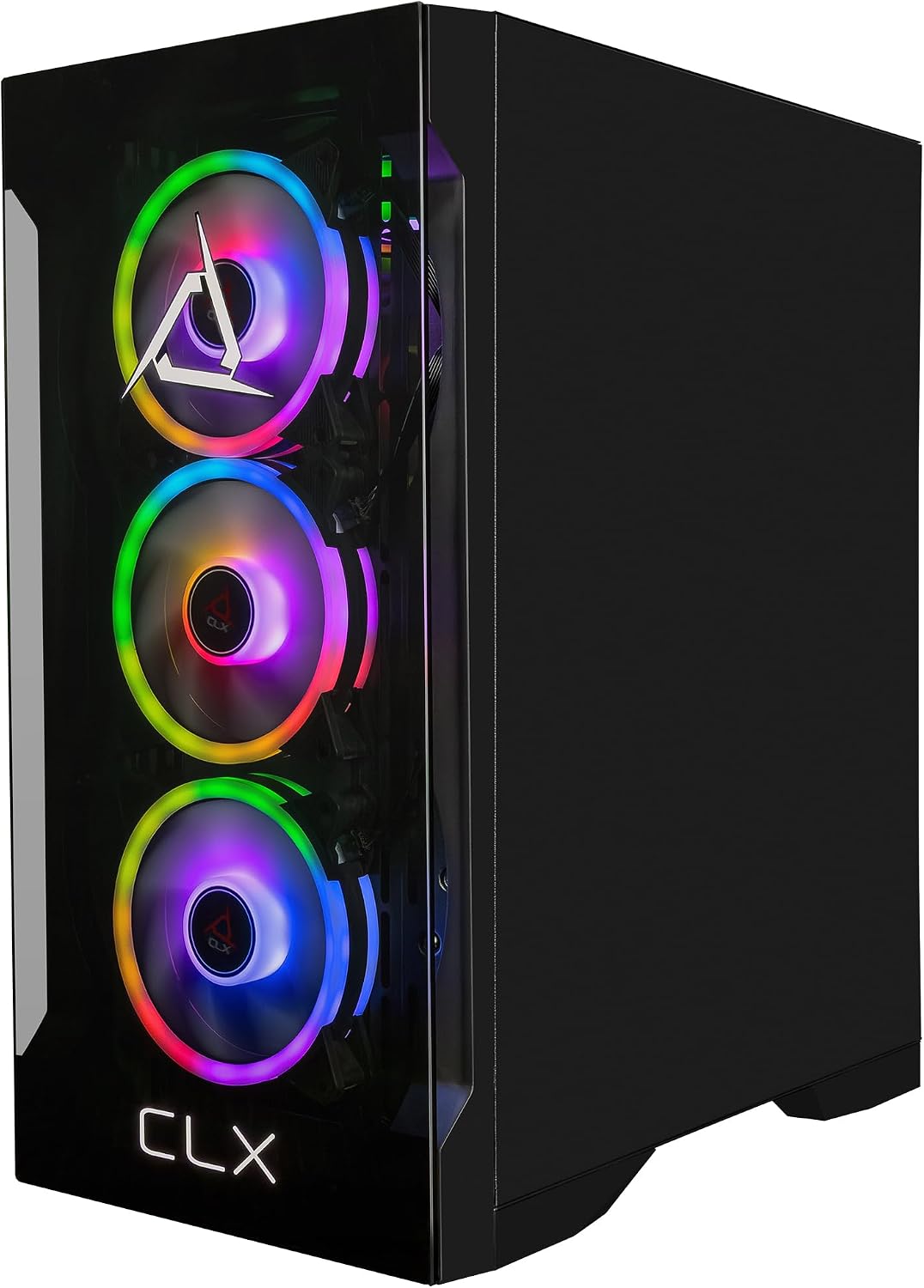 CLX Set Gaming PC - AMD Ryzen 7 9700X 3.8GHz, GeForce RTX 5060 Ti, 2TB NVMe M.2 SSD, 32GB DDR5 RGB Memory, 240mm AIO, WiFi, Windows 11 Home, Black