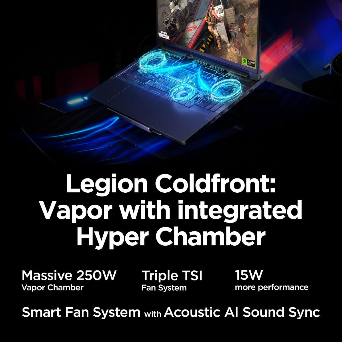 Lenovo Legion Pro 7i – AI-Powered Gaming Laptop – Intel® Core Ultra 7 255HX – 16' WQXGA PureSight OLED Display – 240Hz – NVIDIA® GeForce RTX™ 5070 Ti – 32GB Memory – 1TB Storage – PC GamePass