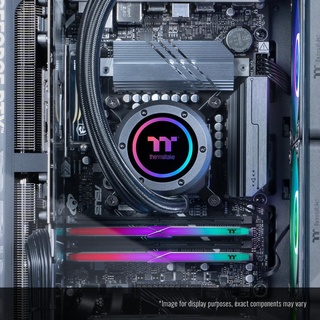 Thermaltake LCGS Reactor i1470 Gaming Desktop (Intel Core™ i9-14900KF, 32GB 6000MT/s DDR5 RGB Memory, NVIDIA GeForce® RTX 5070, 1TB NVMe M.2, WiFi, Windows 11) T3BK-B760-570-LCS