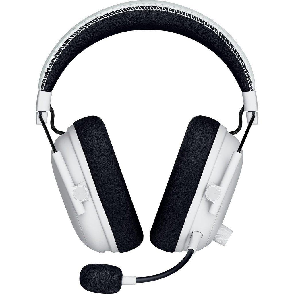 Razer BlackShark V3 Pro Wireless ANC Gaming Headset for PC: Full Band Mic - 50mm Drivers - 2.4 GHz, Bluetooth, USB, 3.5mm - Works with Mac, PS5, Nintendo Switch, Smartphone - 70 Hr Battery - White