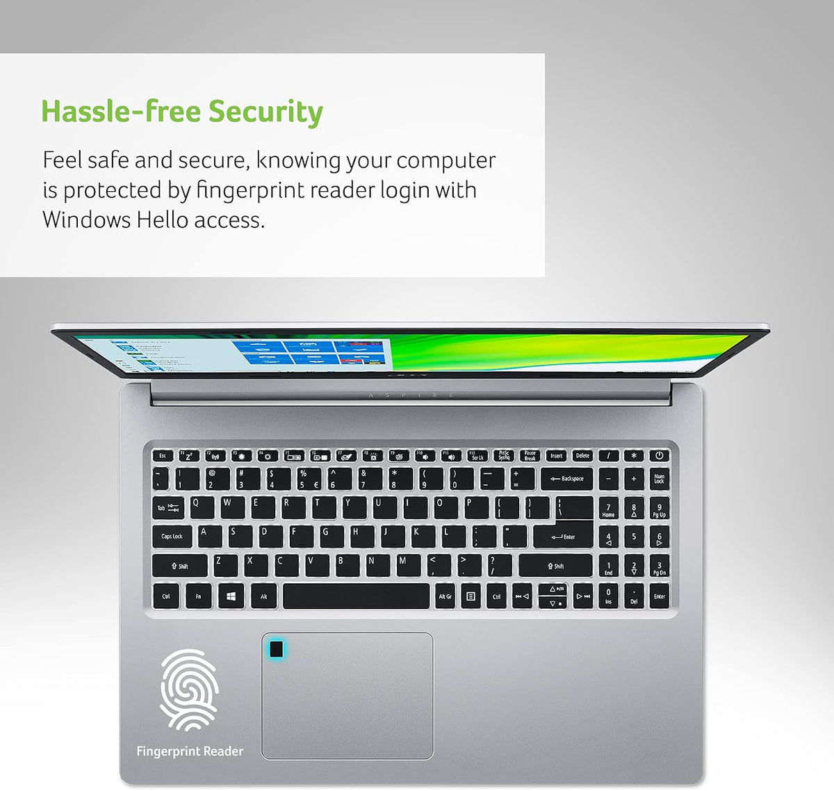 Acer Aspire 5 A515-46-R14K Slim Laptop | 15.6' Full HD IPS | AMD Ryzen 3 3350U Quad-Core Mobile Processor | 4GB DDR4 | 128GB NVMe SSD | WiFi 6 | Backlit KB | Amazon Alexa | Windows 10 Home (S mode)