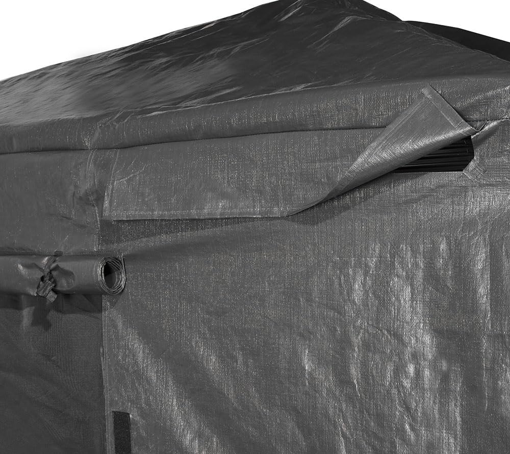 Sojag Universal Winter Cover for Gazebos, 10 ft. x 12 ft., Gazebo Accessories, Gray