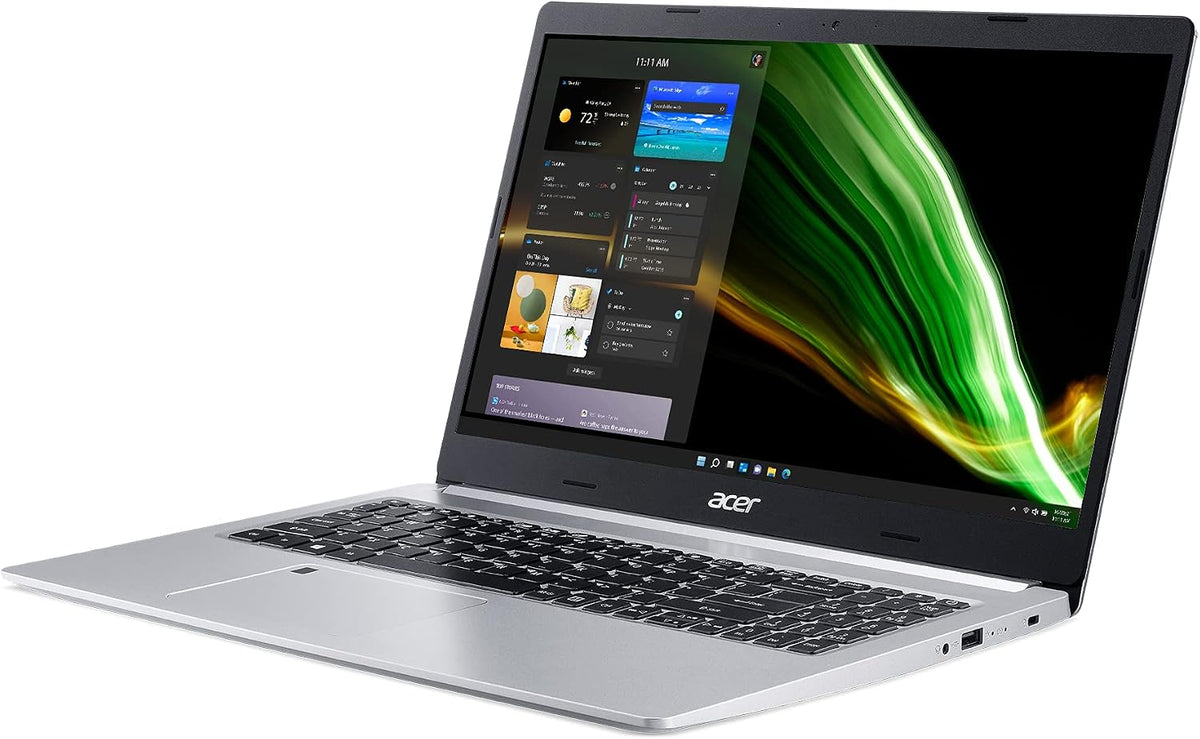 Acer Aspire 5 A515-46-R3UB | 15.6' Full HD IPS Display | AMD Ryzen 3 3350U Quad-Core Mobile Processor | 4GB DDR4 | 128GB NVMe SSD | WiFi 6 | Backlit KB | FPR | Amazon Alexa | Windows 11 Home in S mode