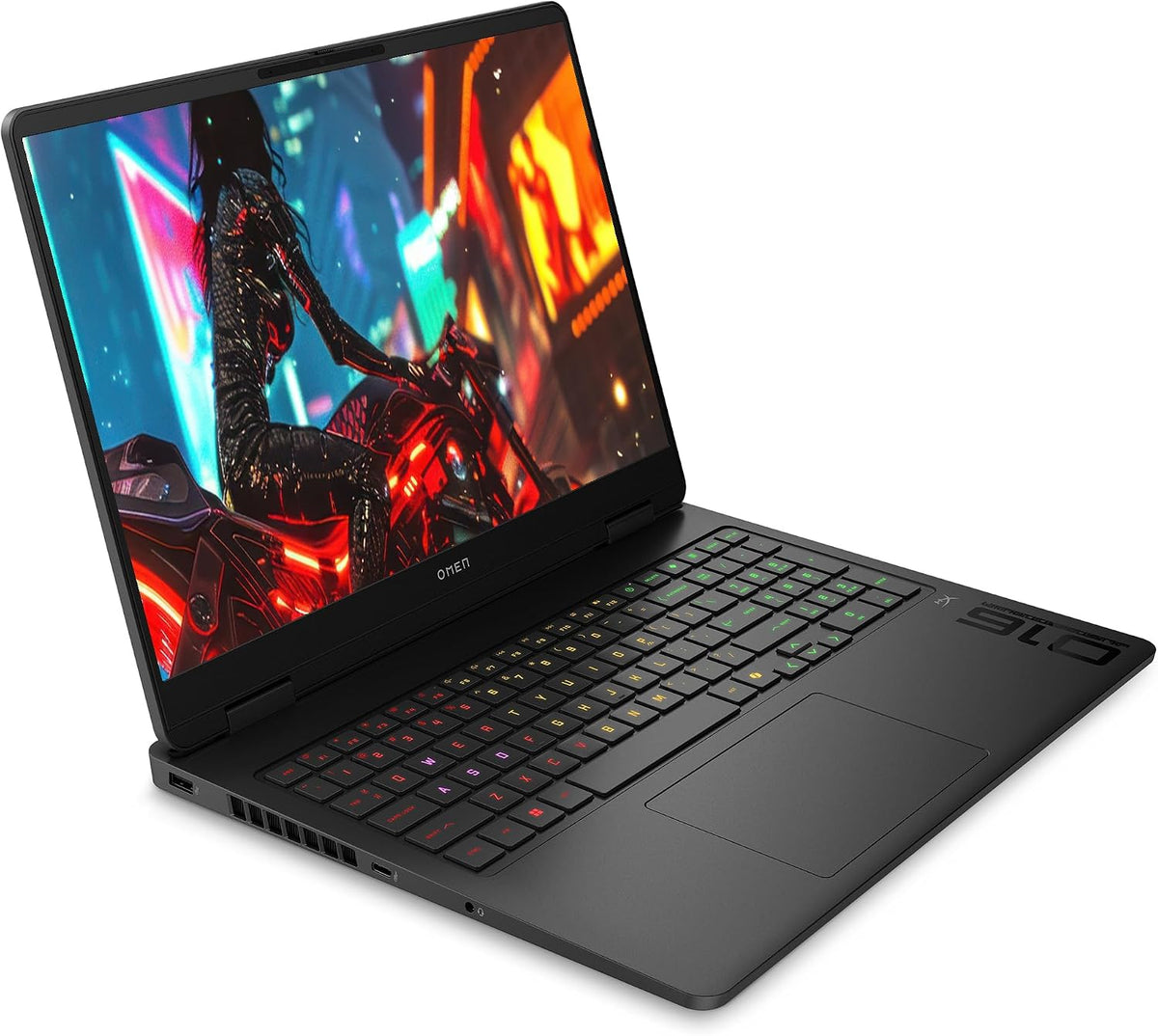 HP OMEN Gaming Laptop, AMD Ryzen 9-8940HX, 64 GB DDR5 RAM, 4 TB PCIe SSD, 16' 2K (1920x1200) 144Hz Display, Nvidia G-Force RTX 5060, Backlit Keyboard, W11 Pro, Shadow Black