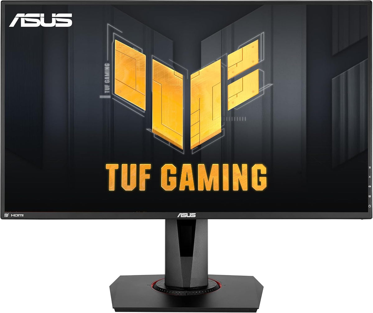 ASUS TUF Gaming 27' 1080P Monitor (VG279QR) - Full HD, IPS, 165Hz, 1ms, Extreme Low Motion Blur, G-SYNC Compatible, Shadow Boost, VESA Mountable, DisplayPort, HDMI, Height Adjustable