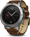 Garmin Fenix Chronos, Steel with Vintage Leather Watch Band