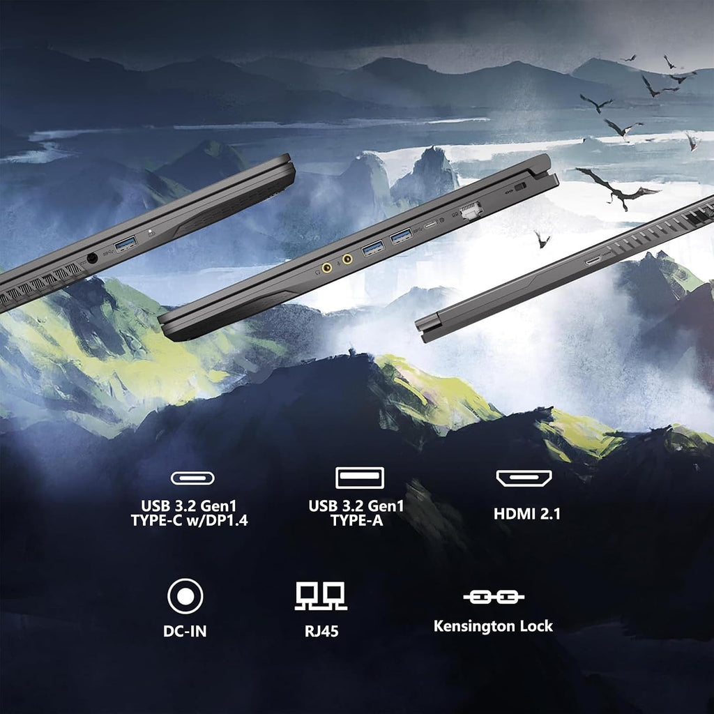 msi Thin 15 Gaming Laptop | 15.6' FHD IPS 144Hz | Intel 8-Core i5-13420H (> i7-12650H) | 32GB RAM 1TB SSD | GeForce RTX 4050 6GB | Type-C Backlit Keyboard Wi-Fi 6E Win11 w/DLCA Accessory