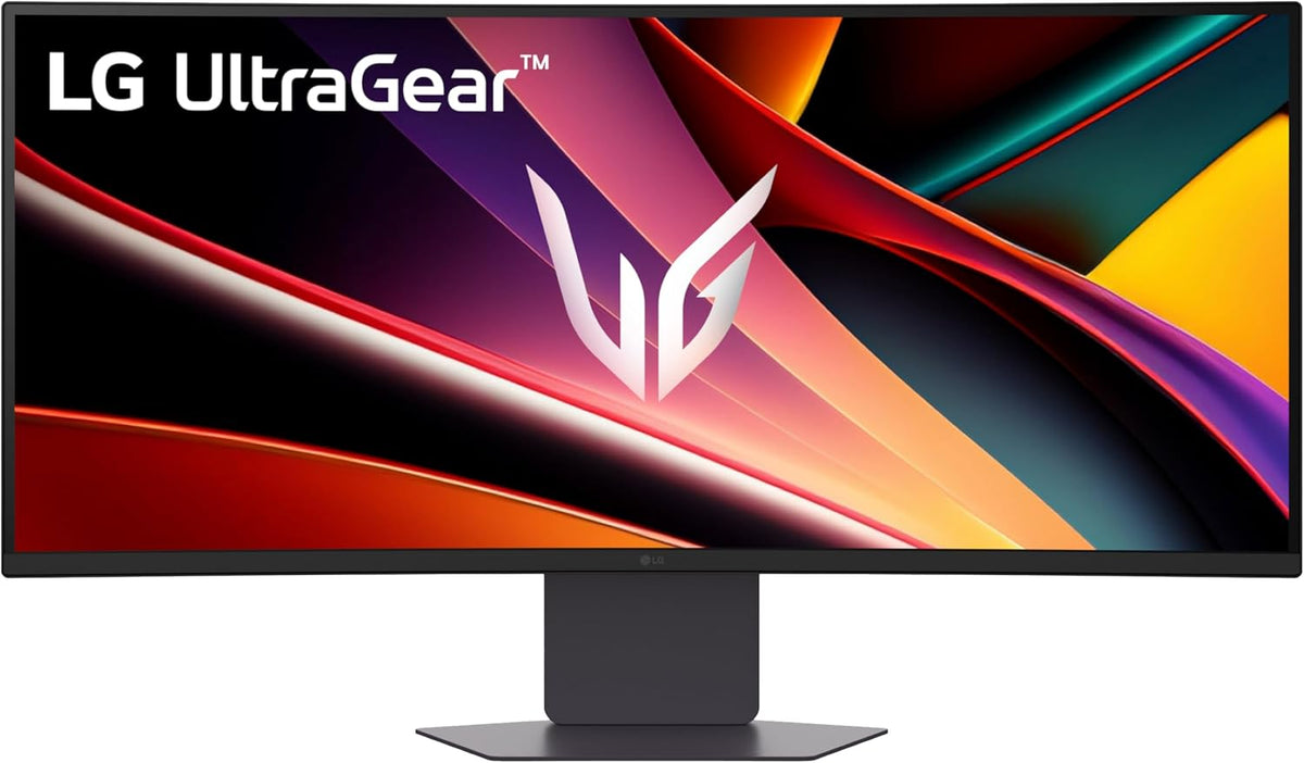 LG 34G600A-B 34-inch Ultragear WQHD (3440 x 1440) Curved Gaming Monitor 160Hz, AMD FreeSync Premium, HDR10, Built-in Speaker, Reader Mode, HDMI 2.1, DisplayPort, Tilt/Height/Swivel Stand, Black