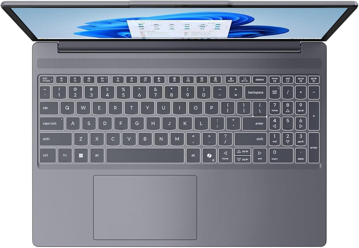 Lenovo 15' Gaming Laptop Computer, AMD Ryzen 5 7535HS 6-Core, 16GB DDR5 RAM, 512GB PCIe SSD, FHD+ Display, WiFi 6, Bluetooth 5.3, Webcam, Luna Grey, Windows 11 Home