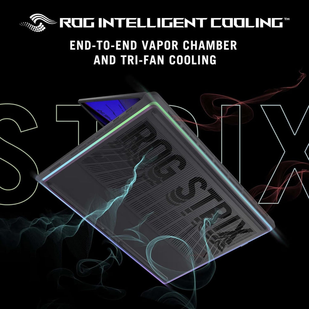 ASUS ROG Strix G18 (2025) Gaming Laptop, NVIDIA RTX 5080 16GB GDDR7, Intel Ultra 9 275HX(Up to 5.4GHz), 18' 240Hz 2.5K Premium Rog Nebula Display, WiFi 7, 64 GB DDR5 RAM, 2 TB SSD, Windows 11 Pro