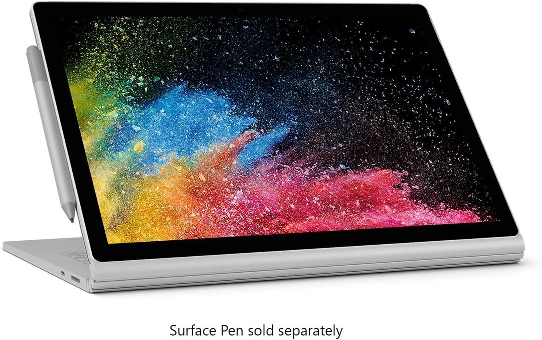 Microsoft Surface Book 2 (Intel Core i5, 8GB RAM, 256GB) - 13.5in (Renewed)