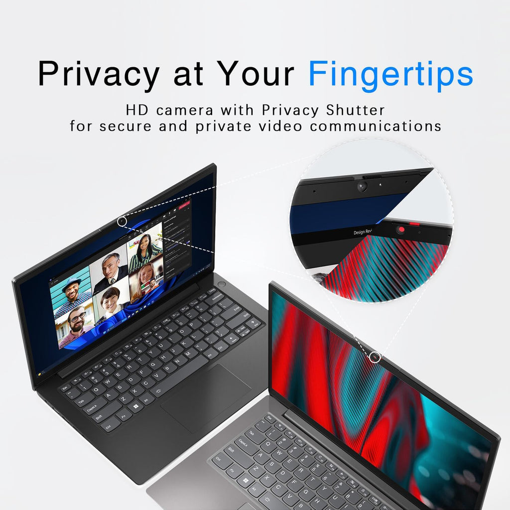 Lenovo V15 Business Laptop | Intel 4-core Processor | Intel UHD Graphics | 15.6' FHD (1920 x 1080) | 32GB RAM | 512GB SSD | Ethernet RJ-45 | Military Durability | Windows 11 Pro