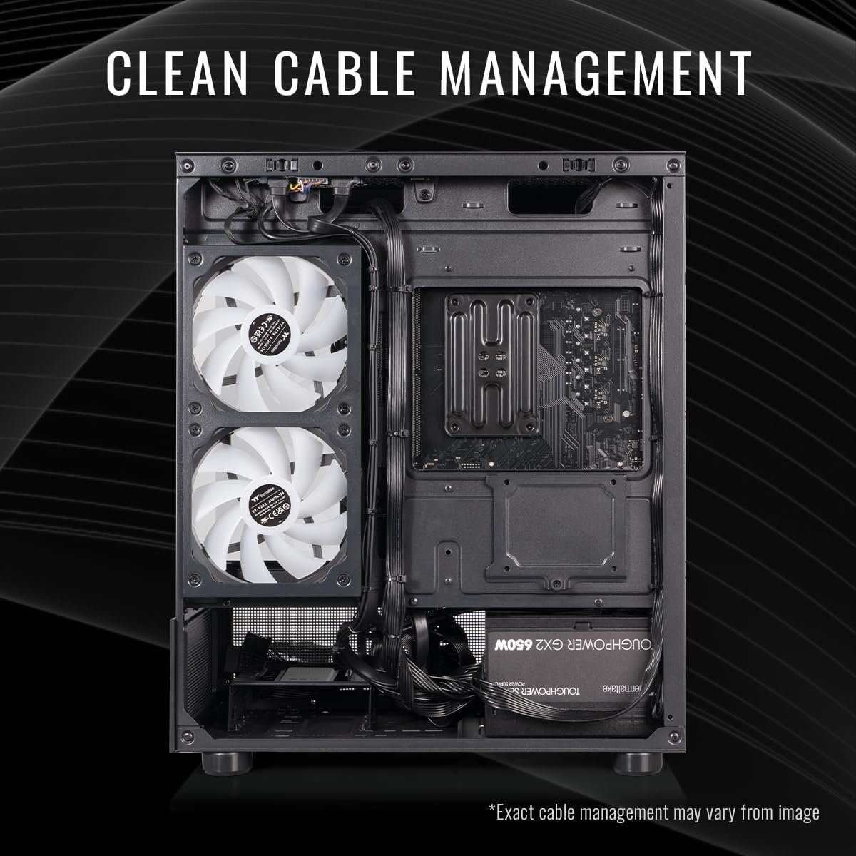 Thermaltake LCGS View 7660-170 Gaming Desktop (AMD Ryzen™ 5 7600X, ToughRam 32GB DDR5 6000MT/s RGB Memory, NVIDIA GeForce® RTX 5060, 1TB NVMe M.2, WiFi, Windows 11) V17B-B650-560-LCS