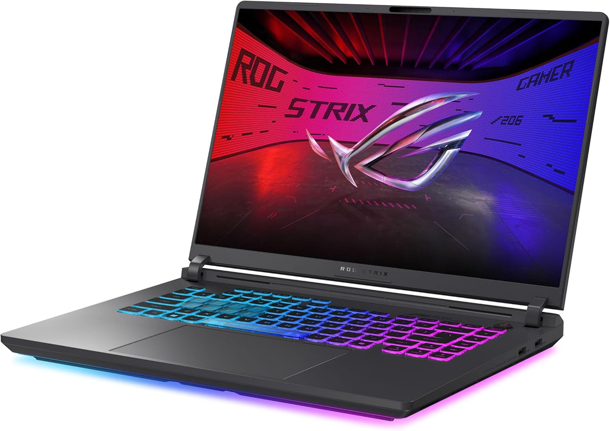 ASUS ROG Strix G16 (2025) Gaming Laptop, 16' FHD+ 16:10 165Hz/3ms Display, NVIDIA® GeForce RTX™ 5050 Laptop GPU, Intel® Core™ i7 Processor 14650HX, 16GB DDR5, 1TB PCIe Gen 4 SSD, Wi-Fi 7, Win 11 Home