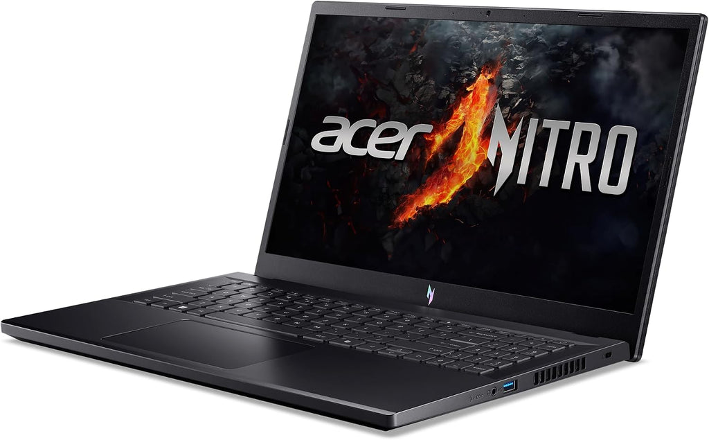 acer Nitro V Gaming Laptop | AMD Ryzen 5 7535HS Hexa-Core Processor | NVIDIA GeForce RTX 4050 Laptop GPU | 15.6' FHD IPS 144Hz Display | 8GB DDR5 | 512GB SSD | WiFi 6 | Backlit KB | ANV15-41-R5N6