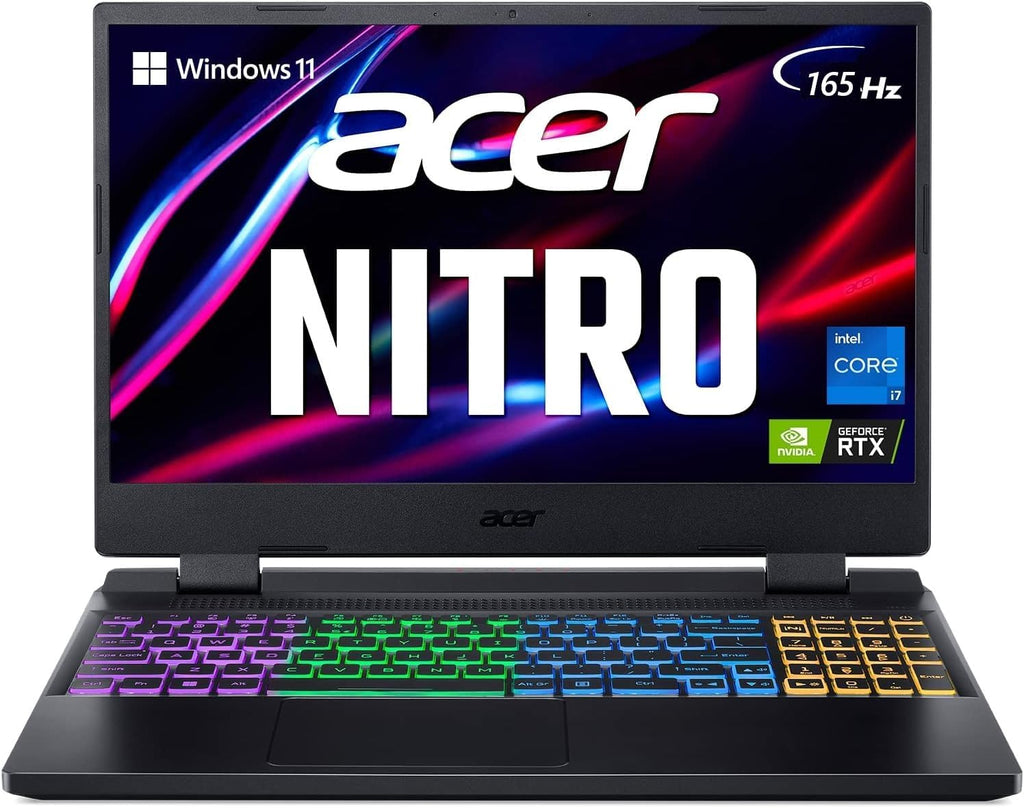 acer Nitro V 15.6' FHD IPS 165Hz Gaming Laptop, Intel Core i7-13620H, NVIDIA GeForce RTX 4050 with 6GB GDDR7 VRAM, Win11H, w/Mouse pad (16GB RAM, 1TB PCIe SSD)