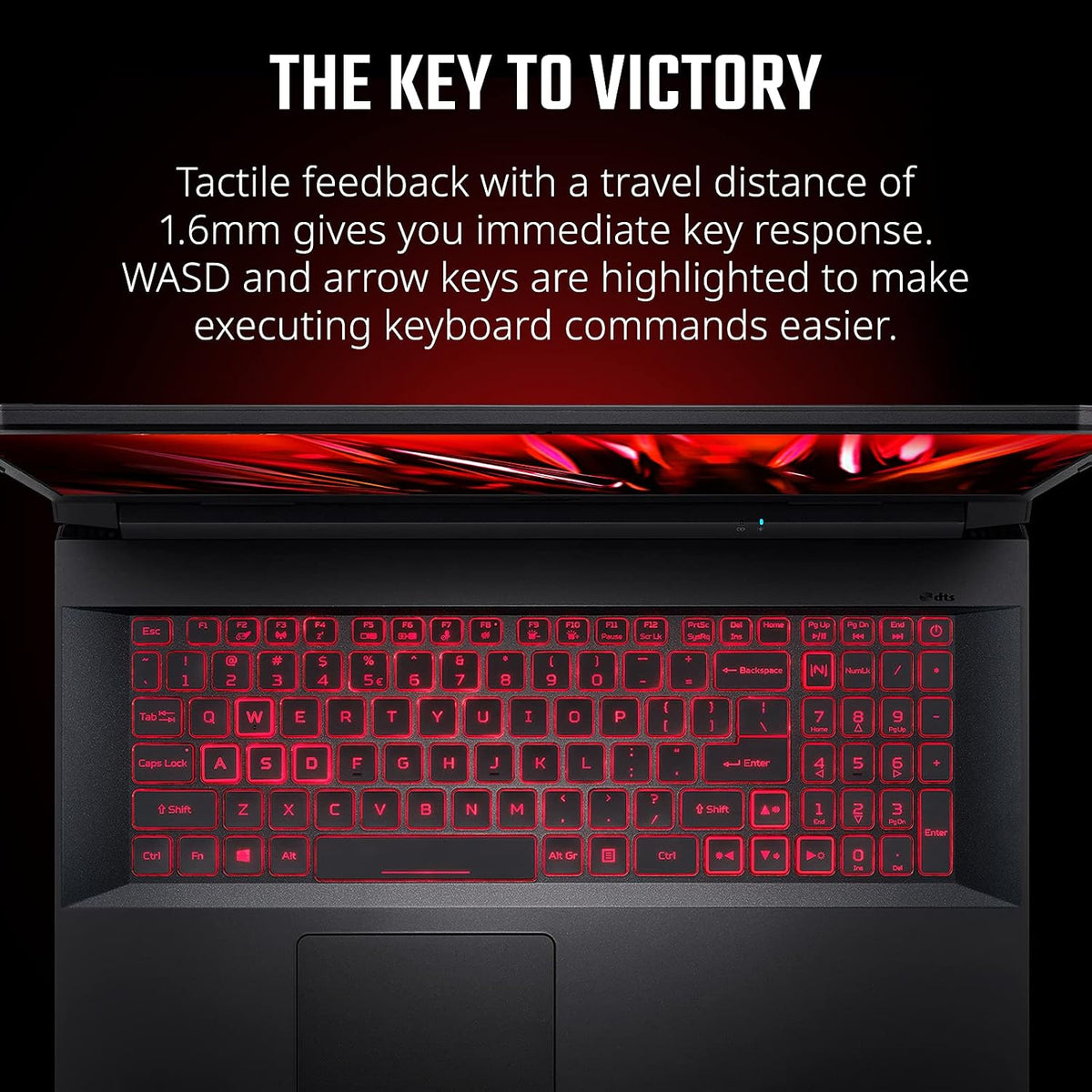 Acer Nitro 5 AN517-54-79L1 Gaming Laptop | Intel Core i7-11800H | NVIDIA GeForce RTX 3050Ti GPU | 17.3' FHD 144Hz IPS Display | 16GB DDR4 | 1TB NVMe SSD | Killer Wi-Fi 6 | Backlit KB | Win 11
