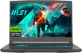 msi 15.6' Thin A15 Gaming Laptop, 16GB DDR5, 512GB SSD, Full HD Display, NVIDIA GeForce RTX 4050, AMD Ryzen 5 7535HS, Wi-Fi 6, Backlit Keyboard, Webcam, Bluetooth, Windows 11, Black