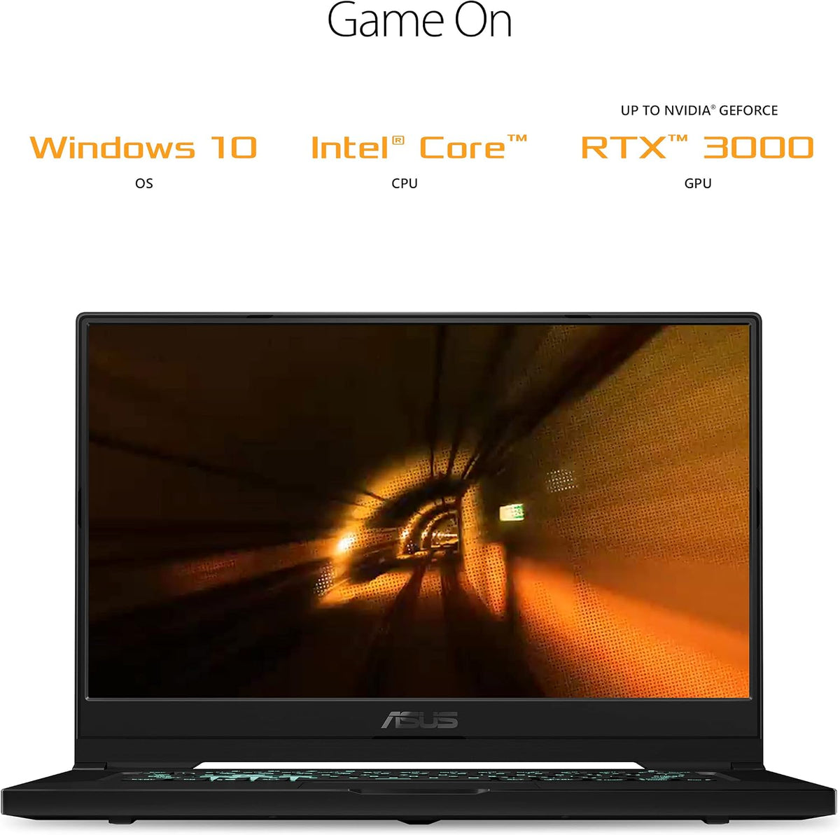 ASUS TUF Dash 15 (2021) Ultra Slim Gaming Laptop, 15.6â€ 144Hz FHD, GeForce RTX 3050 Ti, Intel Core i7-11370H, 8GB DDR4, 512GB PCIe NVMe SSD, Wi-Fi 6, Windows 10, Eclipse Grey Color, TUF516PE-AB73
