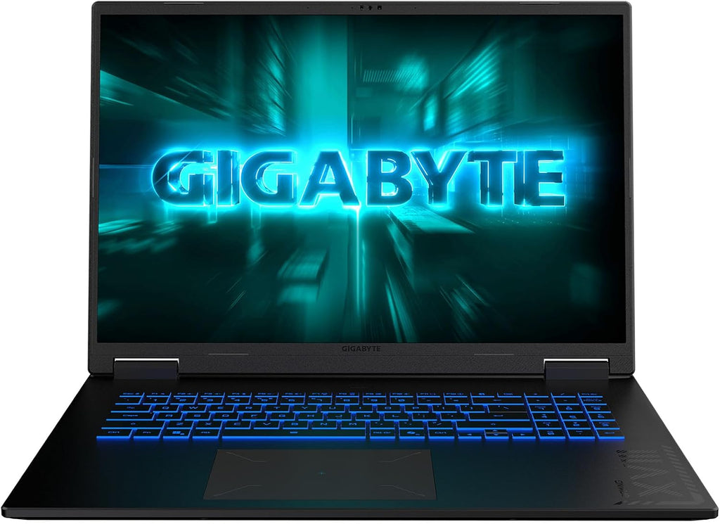 GIGABYTE Gaming A18 Gaming Laptop - 165Hz 2560x1600 WQXGA - NVIDIA GeForce RTX 5060 - AMD Ryzen 7 260-1TB SSD with 32GB DDR5 RAM - Windows 11 Home - Black Steel