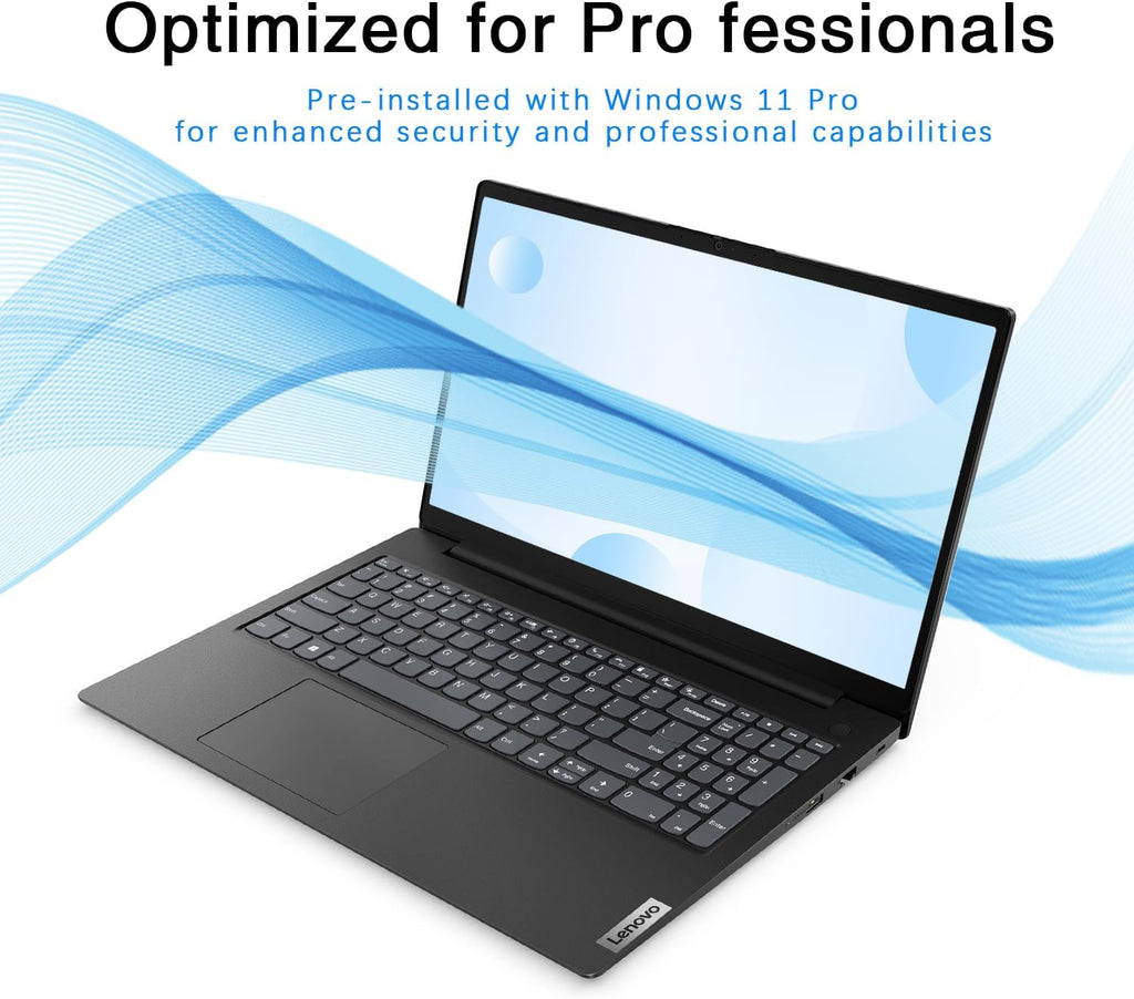 Lenovo V15 Business Laptop | Intel 4-core Processor | Intel UHD Graphics | 15.6' FHD (1920 x 1080) | 32GB RAM | 1TB SSD | Ethernet RJ-45 | Military Durability | Windows 11 Pro