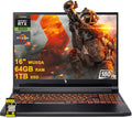 Acer Nitro V 16 AI Gaming Laptop 16' WUXGA IPS 180Hz AMD Zen 4 Hexa-core Ryzen 5 240 64GB RAM 1TB SSD GeForce RTX 5050 (Up to 421 AI Tops) Backlit Win11 w/ICP Hub