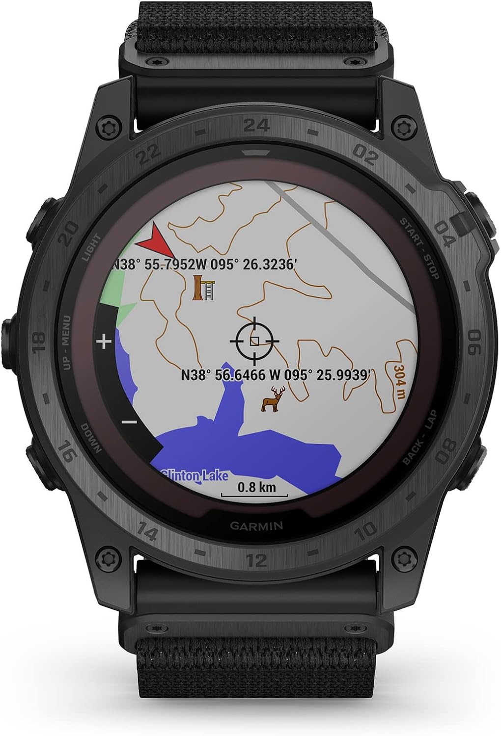Garmin tactix 7, Pro Edition, Ruggedly Built Tactical GPS Watch with Solar Charging Capabilities and Nylon Band