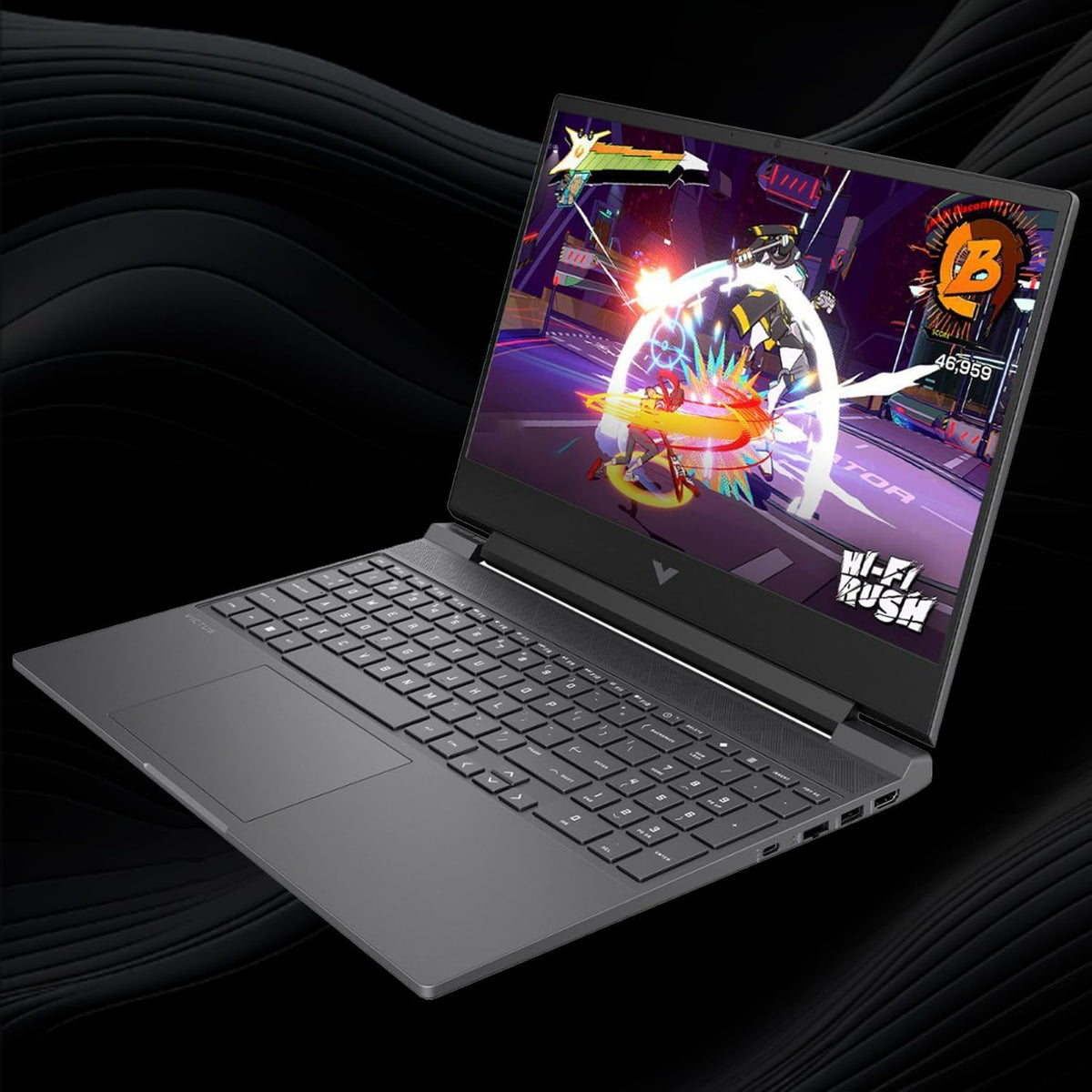 HP Victus 15.6 Ryzen 5 Premium Gaming Laptop, 15.6 FHD 144Hz, Ryzen 5 7535HS (Beats Intel i5-13420H), AMD Radeon RX 6550M (Beats Nvidia GeForce RTX 3050), 16GB DDR5 RAM, 1TB SSD, Backlit KB, W11 Pro