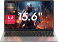 jumper 2026 Gaming Laptop, AMD Ryzen 5 7430U(Up to 4.3GHz), 16GB DDR4 1TB NVME SSD, 15.6' FHD IPS Screen, 62.7Wh Battery, Windows 11, GPU, USB3.2, 4 Stereo Speakers, 2 Memory Slots.