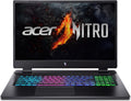 acer Nitro 17 Gaming Laptop | Intel Core i5-14450HX | NVIDIA GeForce RTX 4050 Laptop GPU | 17.3' FHD IPS 165Hz G-SYNC Display | 16GB DDR5 | 512GB Gen 4 SSD | Killer Wi-Fi 6E | AN17-72-56FS