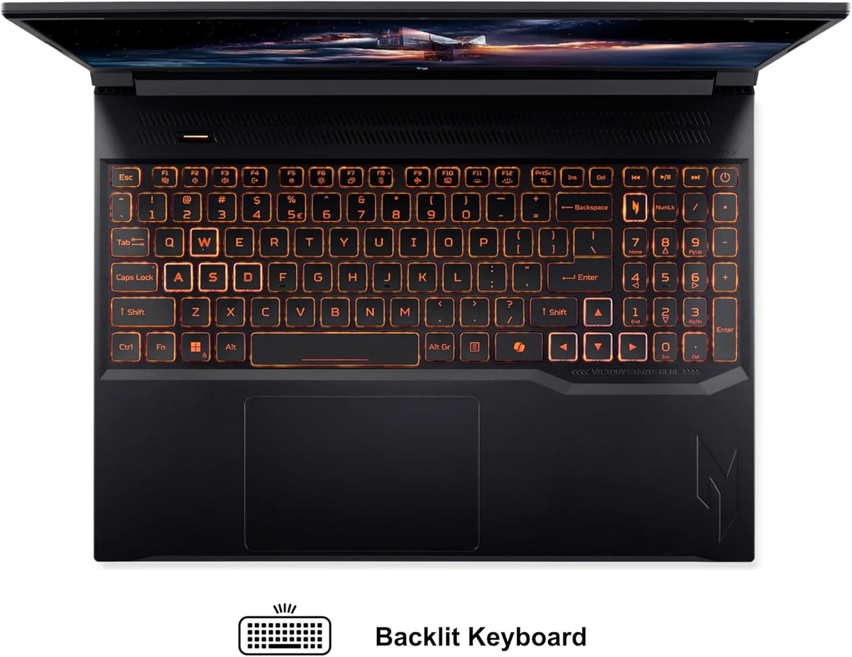 Acer Nitro V 16 AI Gaming Laptop 16' WUXGA IPS 180Hz AMD Zen 4 Hexa-core Ryzen 5 240 32GB RAM 4TB SSD GeForce RTX 5050 (Up to 421 AI Tops) Backlit Win11 ICP Hub