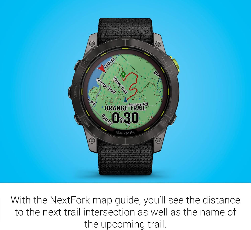 Garmin Enduro™ 2 – Ultraperformance Watch, Long-Lasting GPS Battery Life, Solar Charging, Preloaded Maps