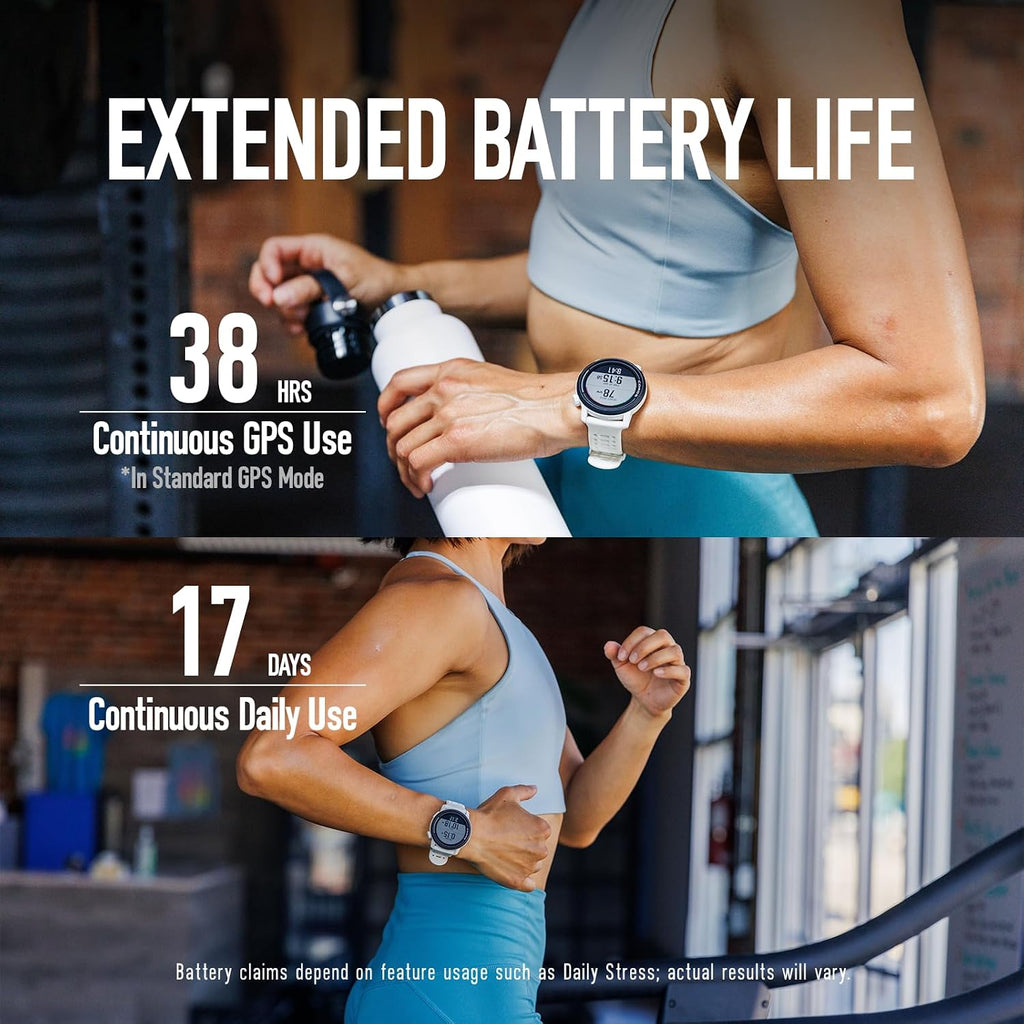 COROS PACE 3 GPS Sport Watch - Lightweight, Comfortable Running Watch, 17-Day Battery Life, Accurate GPS, Heart Rate Monitor, Navigation, Sleep Tracking - White Silicone