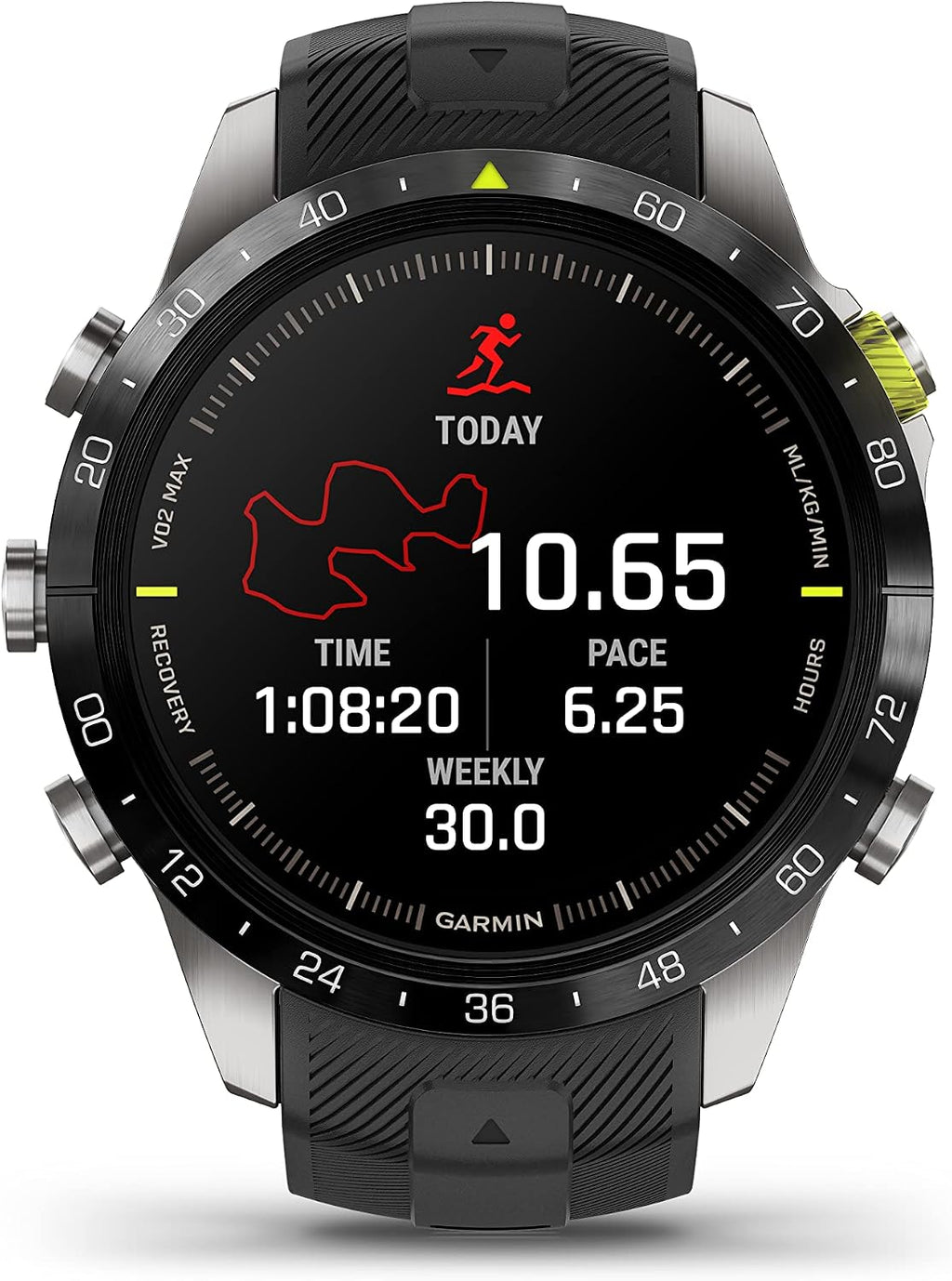 Garmin MARQ Athlete, Men's Luxury Tool Watch Built with Premium Materials for Athletes, Shows Recovery Time, VO2 Max and Performance Status