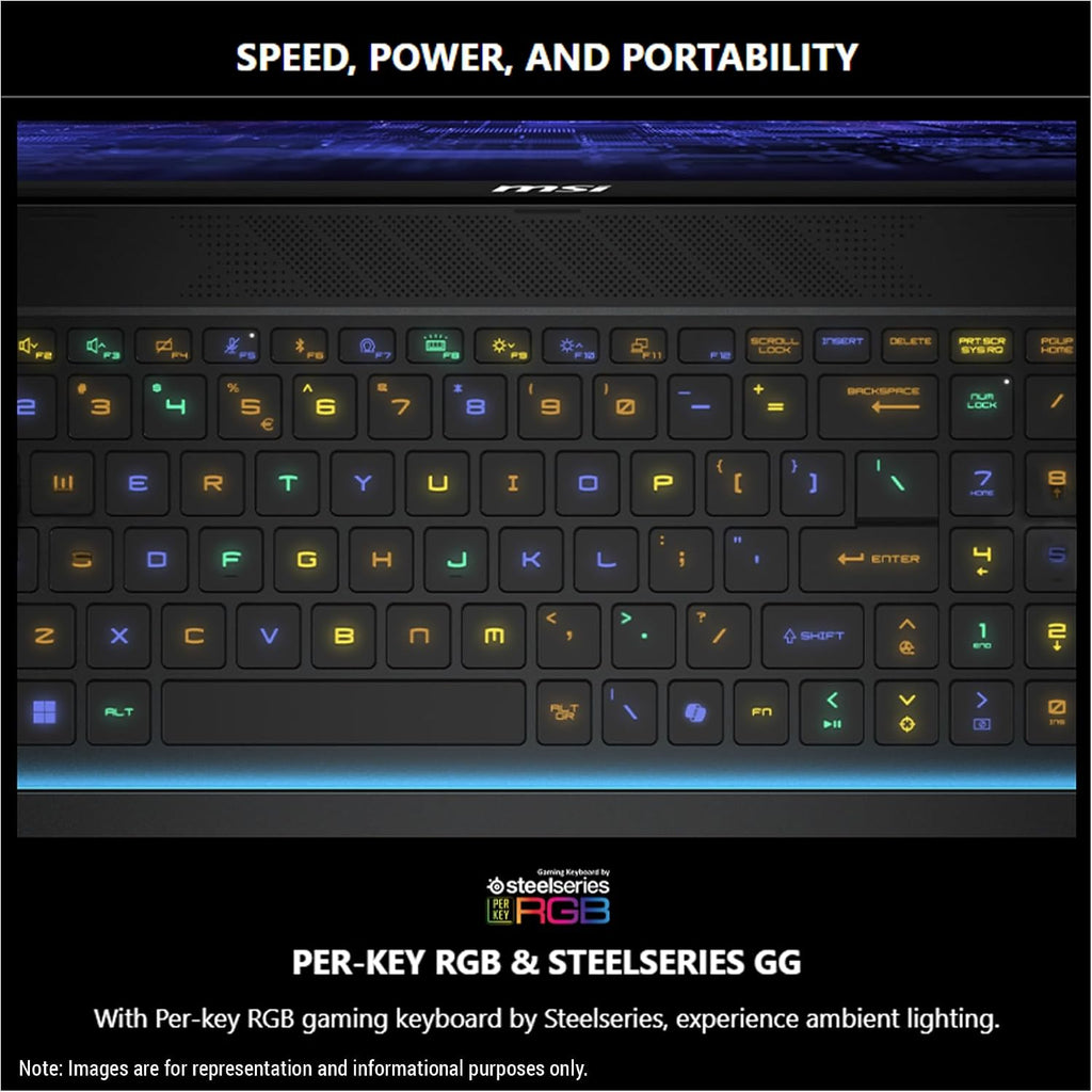 msi Stealth 18 AI Studio Gaming Laptop, Intel Ultra 9-185H, 64 GB DDR5 RAM, 2 TB PCle SSD, 18' QHD+ (2560x1600) 240Hz, Nvidia G-Force RTX 4080, Backlit Keyboard, W11 Pro