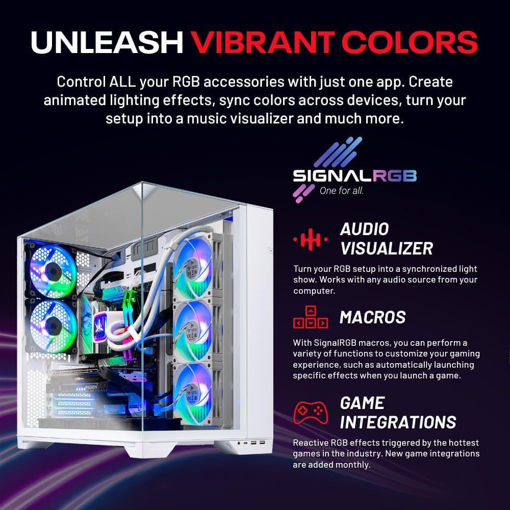Skytech Gaming O11 Vision Gaming PC, AMD Ryzen 7 9800X3D 4.7GHz, NVIDIA RTX 5090 32GB VRAM, X870 Board, 2TB Gen4 NVMe SSD, 32GB DDR5 RAM 6000, 1000W Gold ATX 3 PSU, 360 ARGB AIO, WI-FI 7, Windows 11