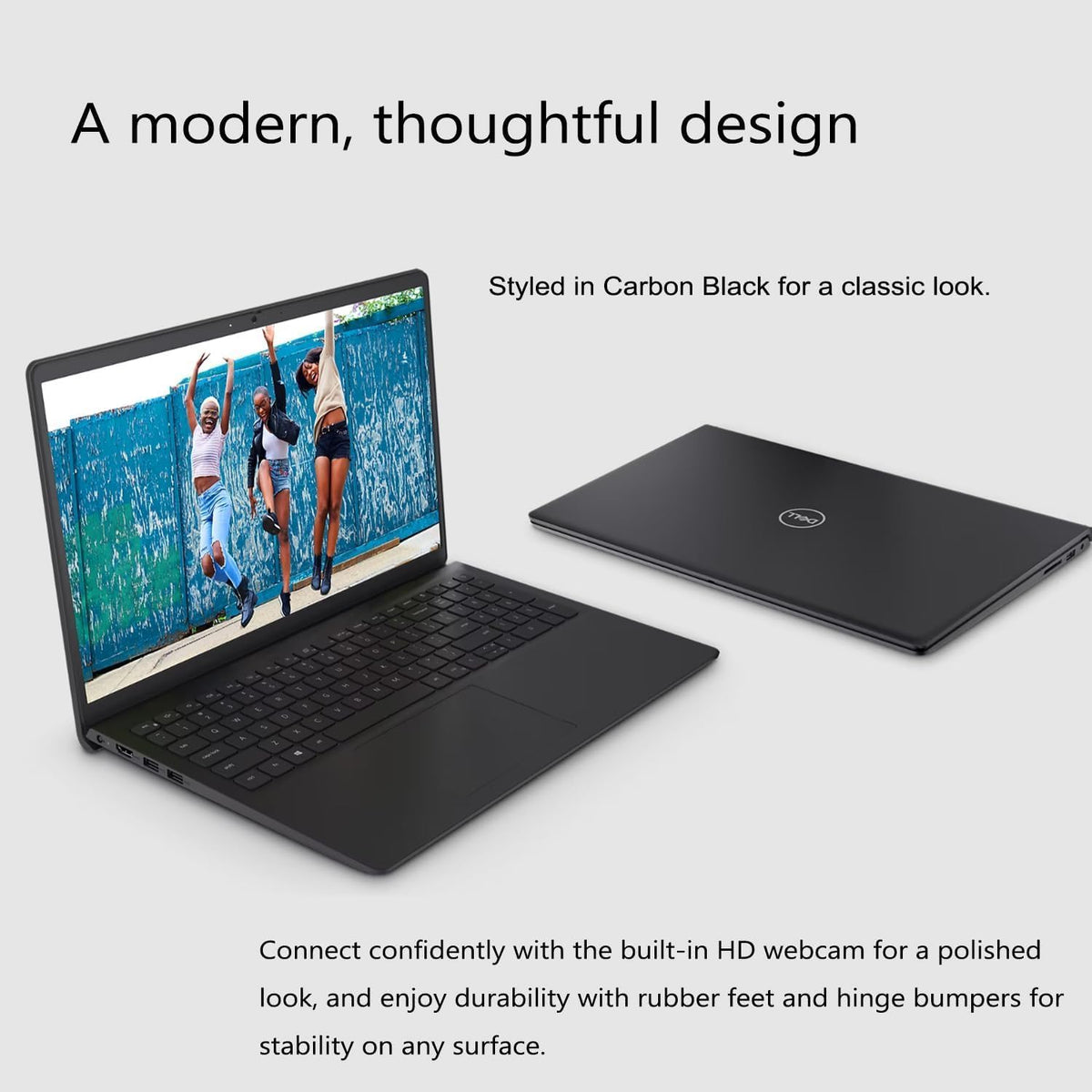 Dell Inspiron 3000 Series Laptop, 15.6' FHD Touchscreen, Intel Core i5-1135G7, 16GB DDR4 RAM, 1TB Storage(512GB SSD+500GB HDD), Webcam, SD Card Reader, Wi-Fi, Windows 11 Home, Black