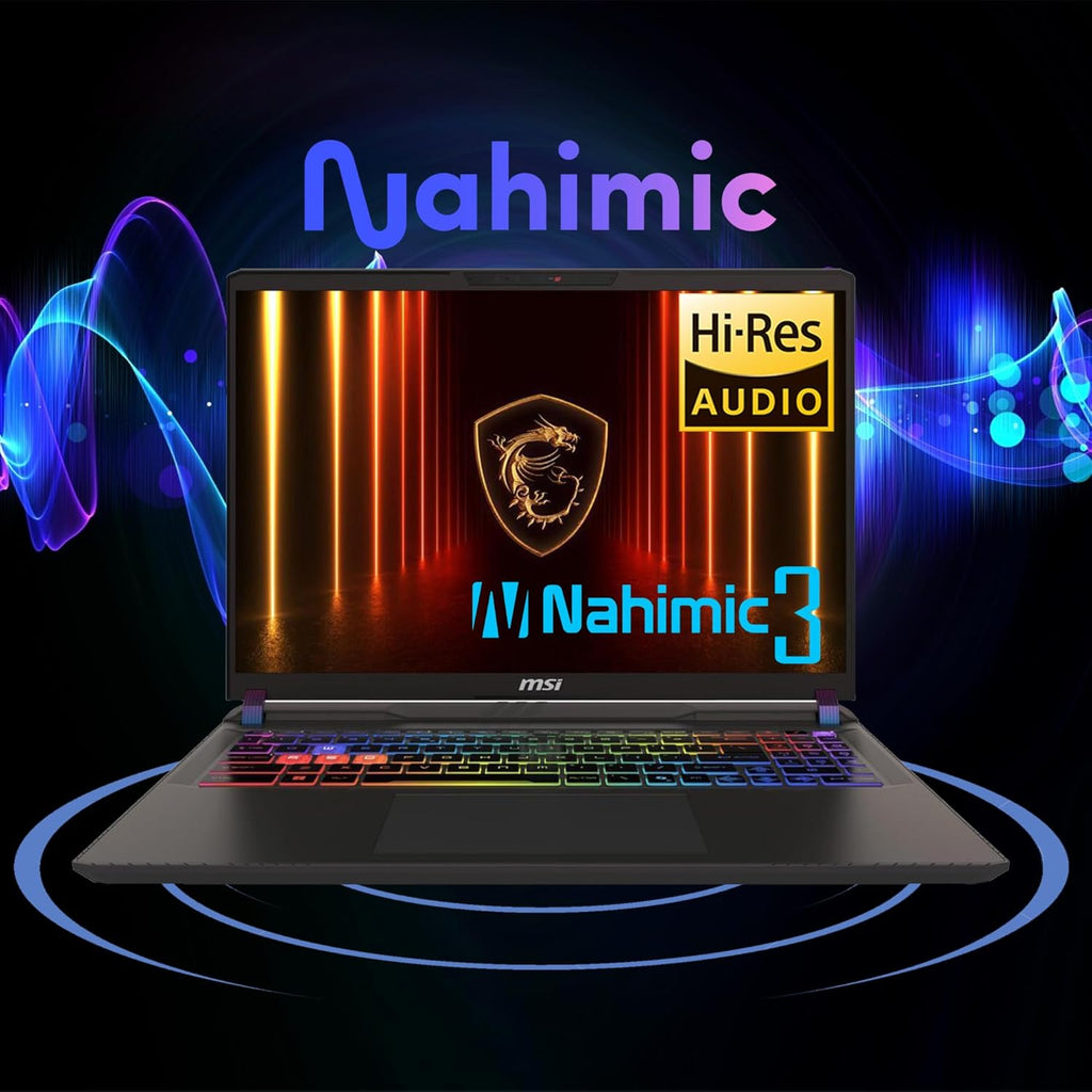 msi Vector 16 HX AI Gaming Laptop 16' WUXGA IPS 144Hz Intel 20-core Ultra 7 255HX (>i9-14900HX) 64GB DDR5 1TB SSD GeForce RTX 5070 Ti RGB Backlit Thunderbolt5 Wi-Fi6E Win11 ICP Hub PC