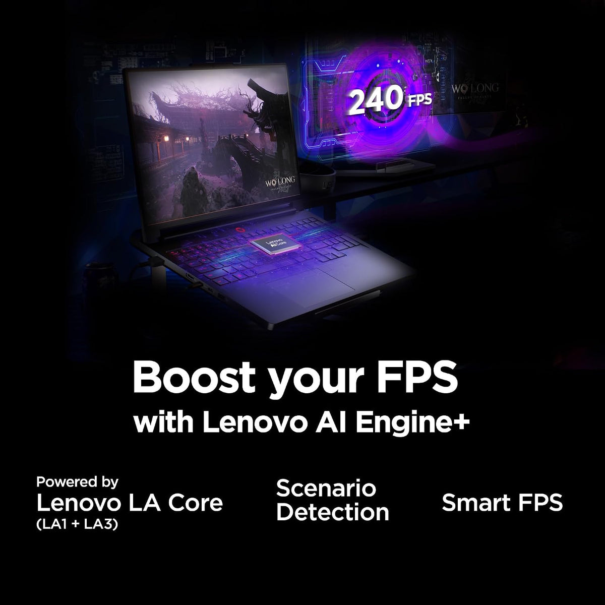 Lenovo Legion Pro 7i – Gaming Laptop - Intel® Core™ Ultra 9 275HX – 16' 2.5K WQXGA OLED Display – 240Hz Refresh Rate – GeForce RTX™ 5070 Ti GPU – 32 GB Memory – 1 TB Storage – 3-Month PC GamePass
