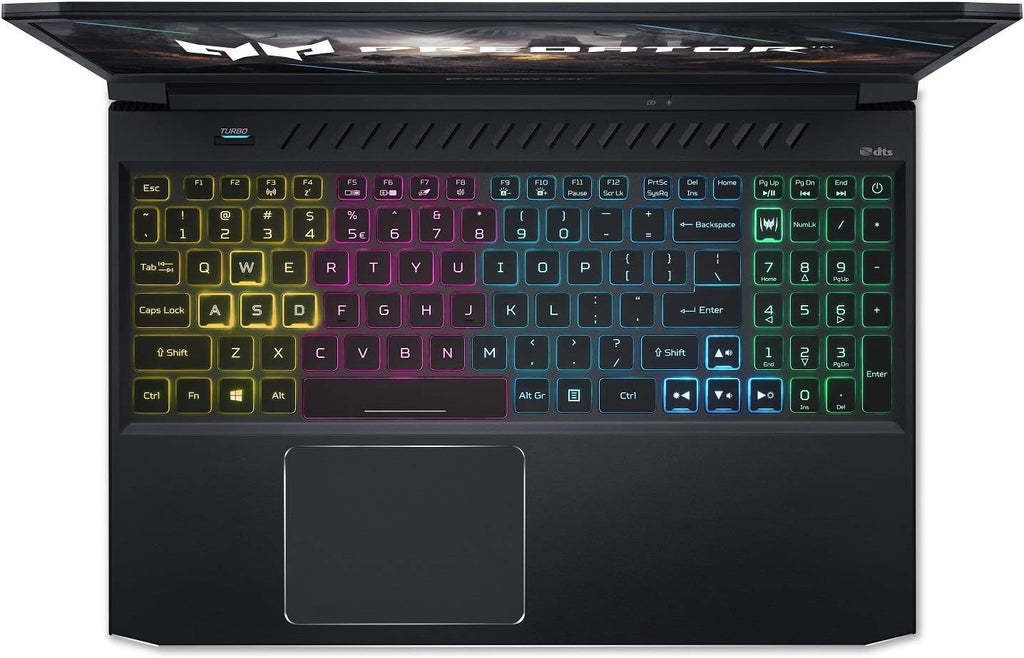 Acer Predator Helios 300 Gaming Laptop, Intel i7-10750H, NVIDIA GeForce RTX 2060 6GB, 15.6' Full HD 144Hz 3ms IPS Display, 16GB Dual-Channel DDR4, 512GB NVMe SSD, Wi-Fi 6, RGB Keyboard, PH315-53-72XD