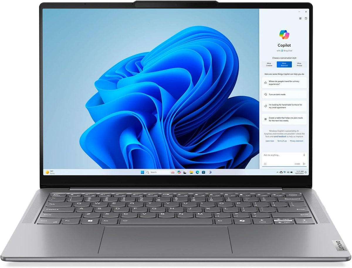 Lenovo Slim 7 14IMH9 2024 Laptop 14' WUXGA Touchscreen 16-Core Intel Ultra 7 Processor 155H 32GB LPDDR5 1TB SSD Intel ARC Graphics Thunderbolt 4 Wi-Fi 6E Backlit Keyboard Win11 Home w/ONT 32GB USB