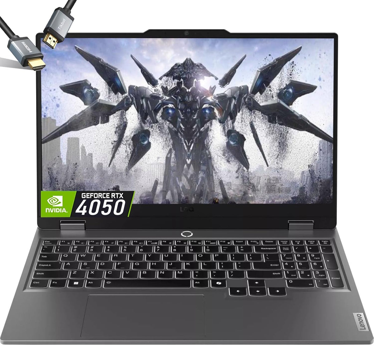 Lenovo LOQ 15 Gaming Laptop - RTX 4050 - Intel Core i5-12450HX Beat AMD Ryzen 7 4800H - 32GB RAM| 1TB SSD -15.6' FHD Display 144Hz - Backlit Keyboard - Windows 11 - Portatil Gamer PC
