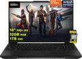 ASUS TUF Gaming A16 Laptop 16' FHD+ 165Hz 7ms 100% sRGB AMD Octa-core Ryzen 7 7735HS 32GB RAM 1TB SSD Radeon RX 7700S 8GB (>RTX4060) Backlit Type-C USB4 Fast Charging Win11 ICP Accessory