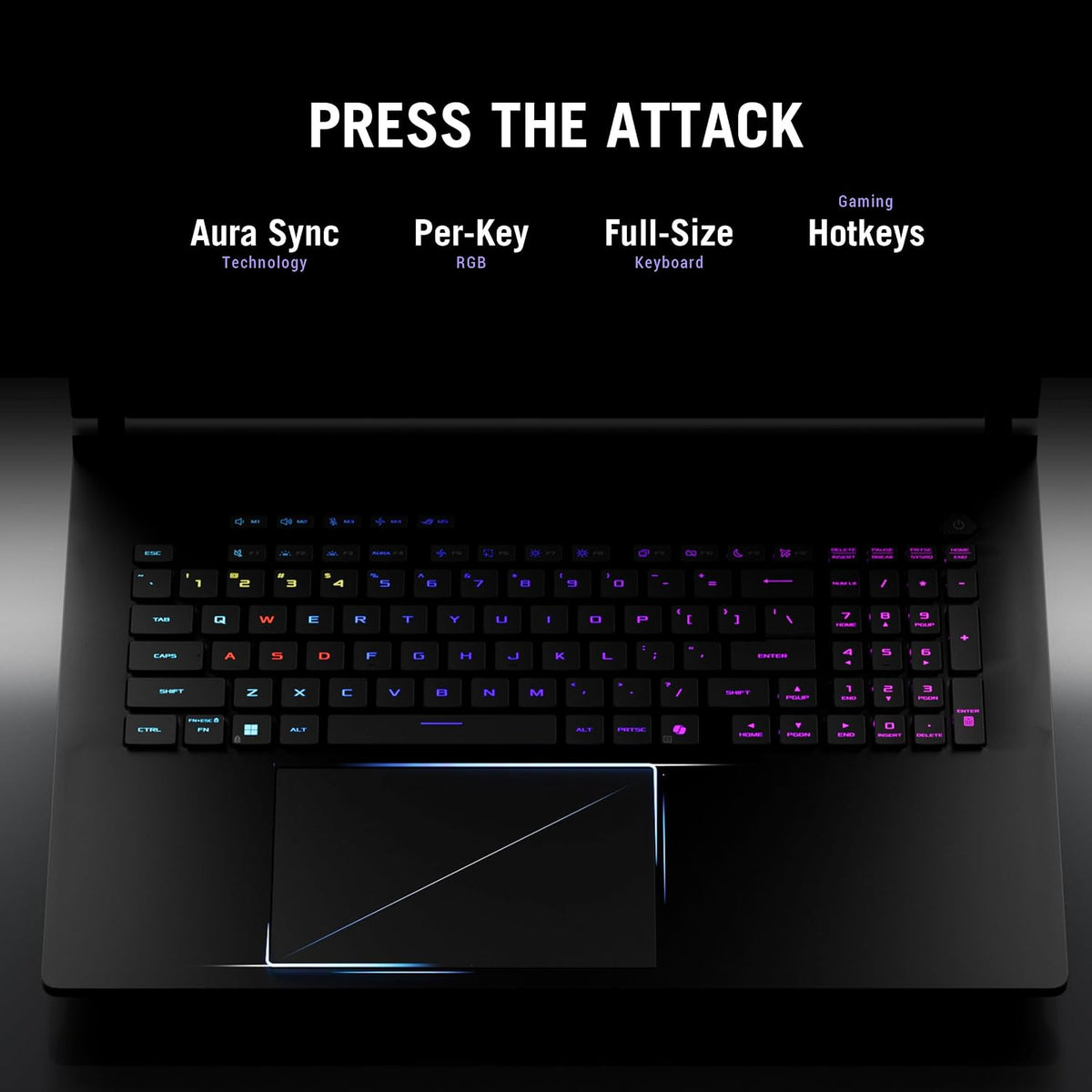 ASUS ROG Strix SCAR 16 (2025) Gaming Laptop, 16' ROG Nebula HDR 16:10 2.5K 240Hz/3ms, NVIDIA GeForce RTX 5080, Intel Core Ultra 9 275HX, 32GB DDR5, 2TB PCIe Gen 4 SSD, Wi-Fi 7, Win 11 Pro, G635LW-XS97