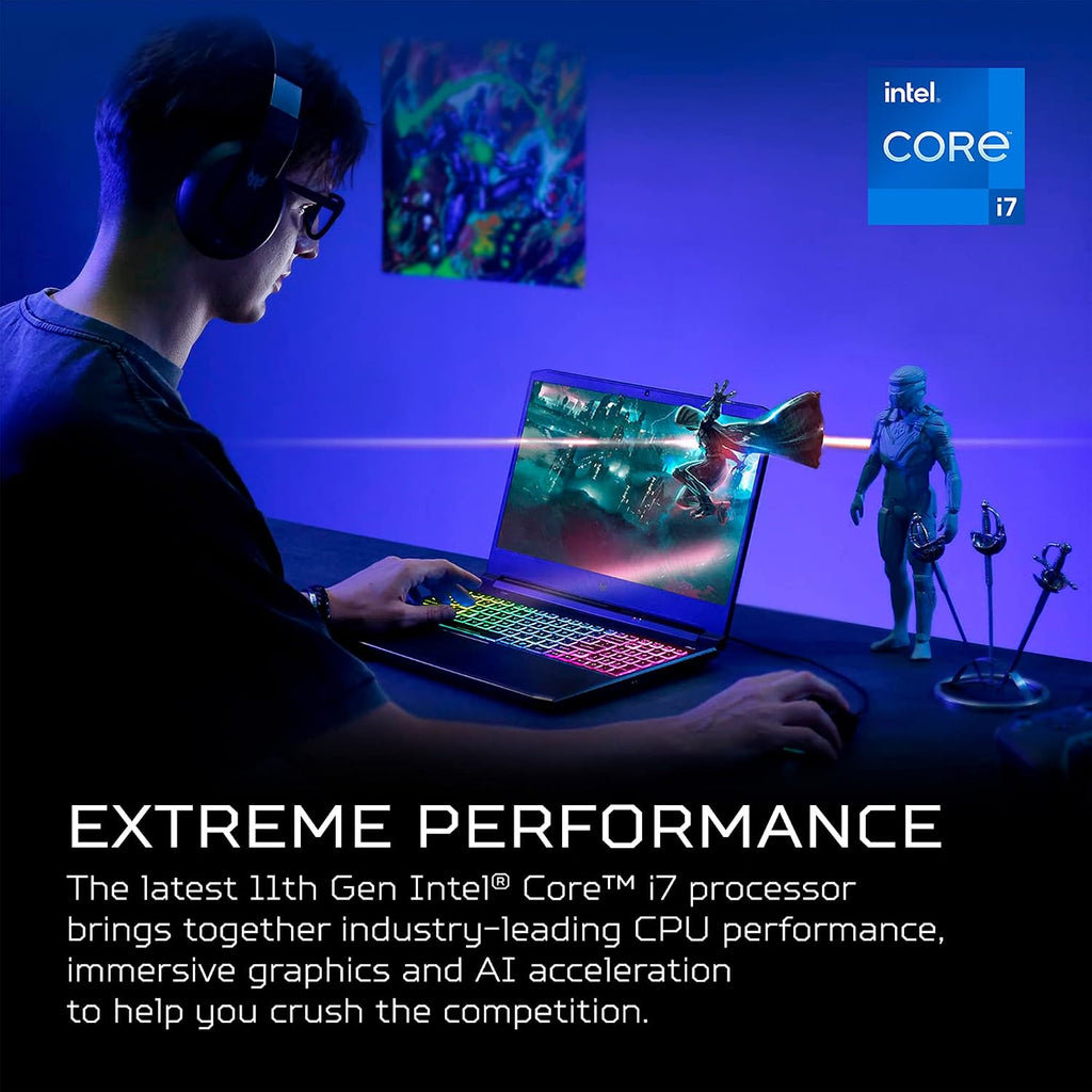 Acer Predator Helios 300 PH315-54-760S Gaming Laptop | Intel i7-11800H | NVIDIA GeForce RTX 3060 GPU | 15.6' FHD 144Hz 3ms IPS Display | 16GB DDR4 | 512GB SSD | Killer WiFi 6 | RGB Keyboard
