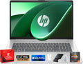 HP 17 Laptop, 17.3' FHD Anti-Glare Display, AMD Ryzen 5 7430U (Up to 4.3GHz), 64GB RAM 2TB SSD, Wi-Fi 6, HDMI, Fast Charge, Windows 11 Pro, HP 17 inch Business Laptop for Work, Students & Home