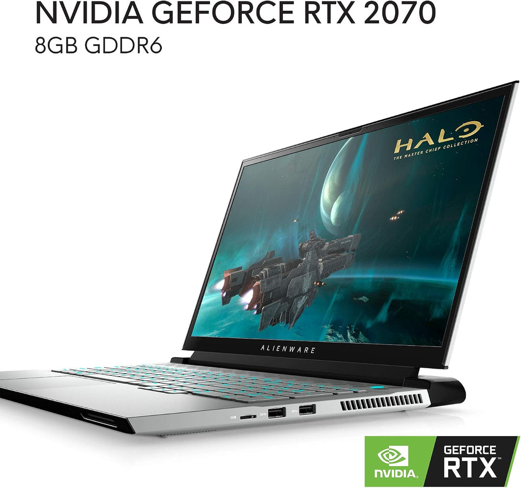 Dell m17 R3 17.3 inch FHD Gaming Laptop (Luna Light) Intel Core i7-10750H 10th Gen, 16GB DDR4 RAM, 1TB SSD, Nvidia Geforce RTX 2070 8GB GDDR6, Windows 10 Home